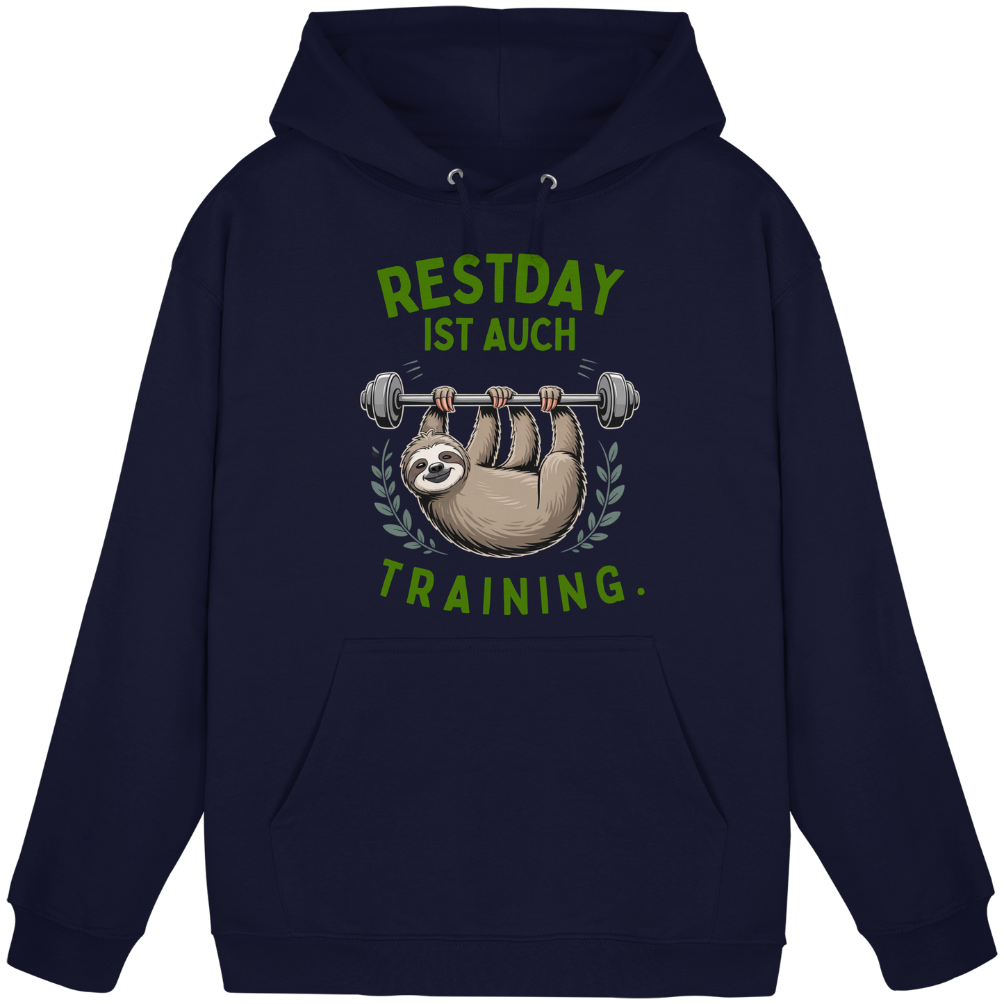 Restday ist auch Training - Basic Unisex Hoodie