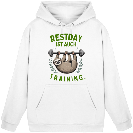Restday ist auch Training - Basic Unisex Hoodie