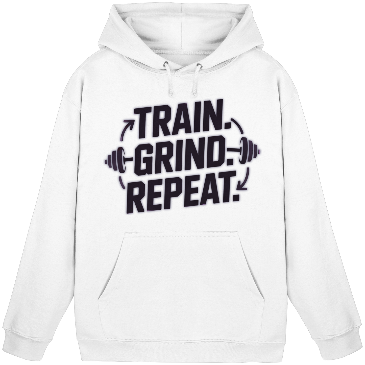Train. Grind. Repeat. - Basic Unisex Hoodie