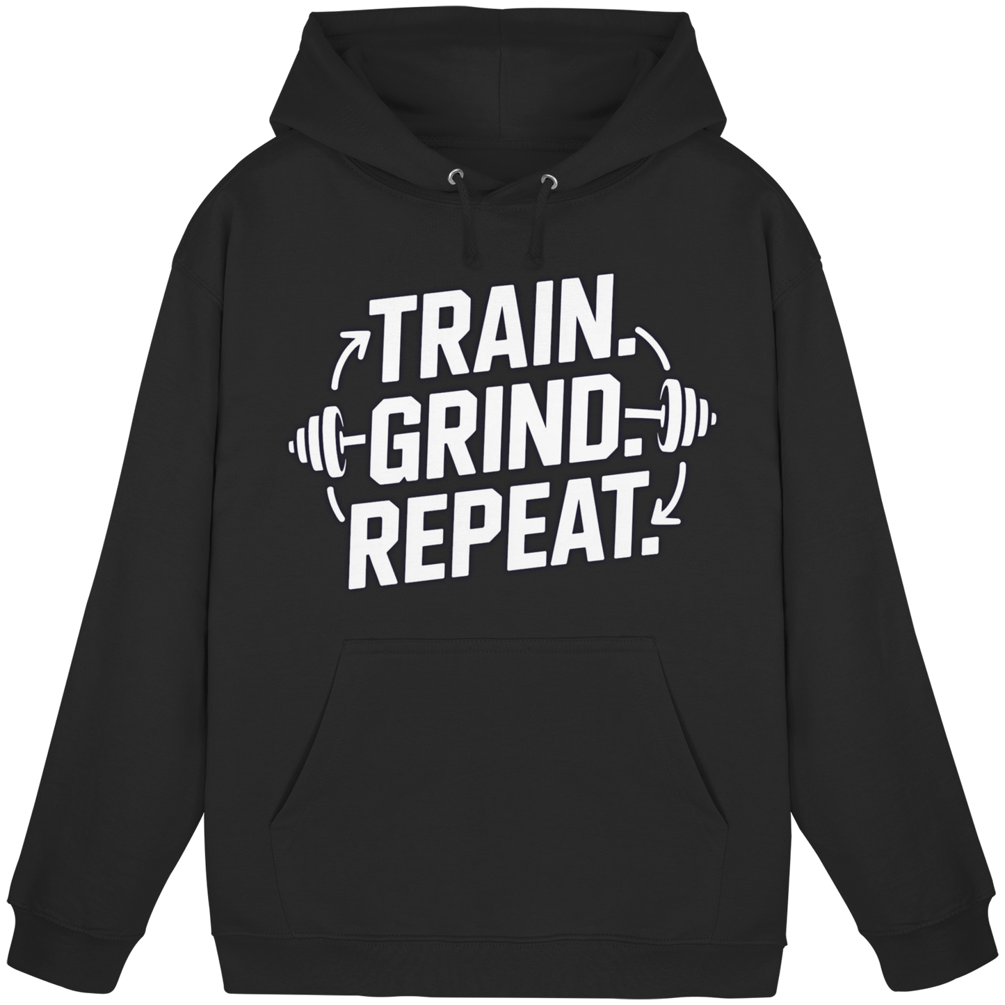 Train. Grind. Repeat. - Basic Unisex Hoodie
