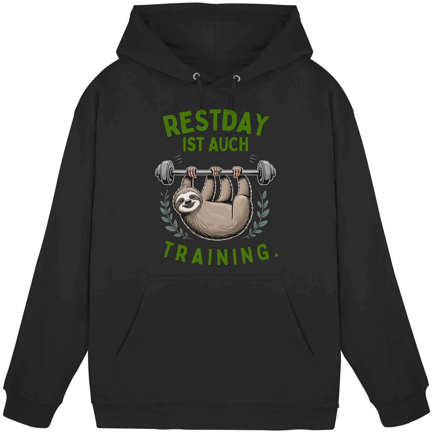 Restday ist auch Training - Basic Unisex Hoodie