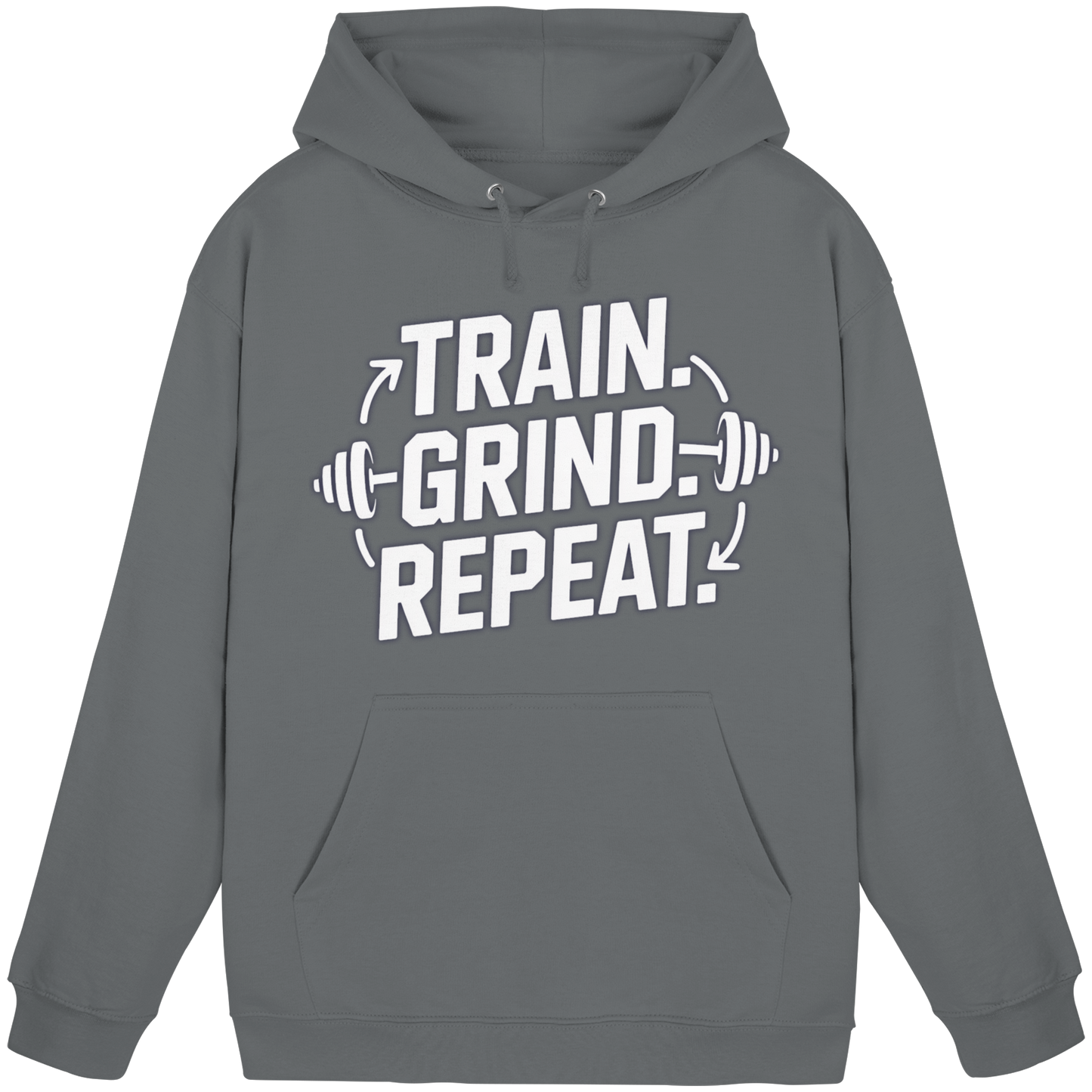 Train. Grind. Repeat. - Basic Unisex Hoodie