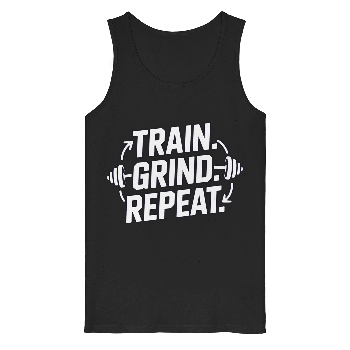 Train. Grind. Repeat. - Organic Tank Top