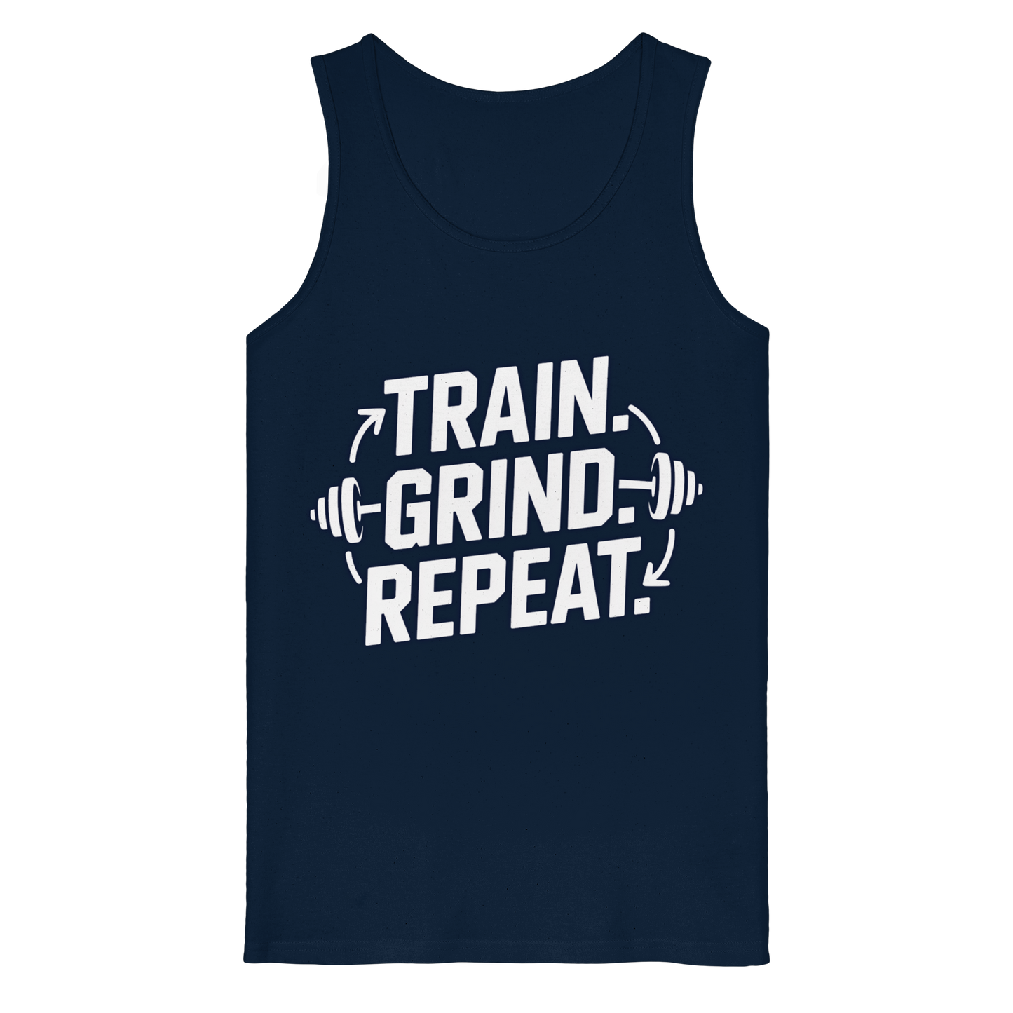 Train. Grind. Repeat. - Organic Tank Top