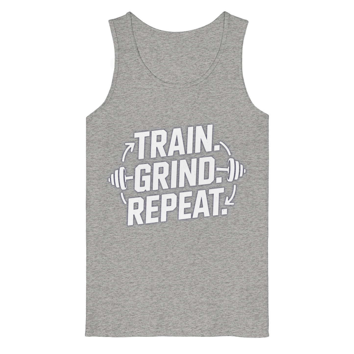 Train. Grind. Repeat. - Organic Tank Top