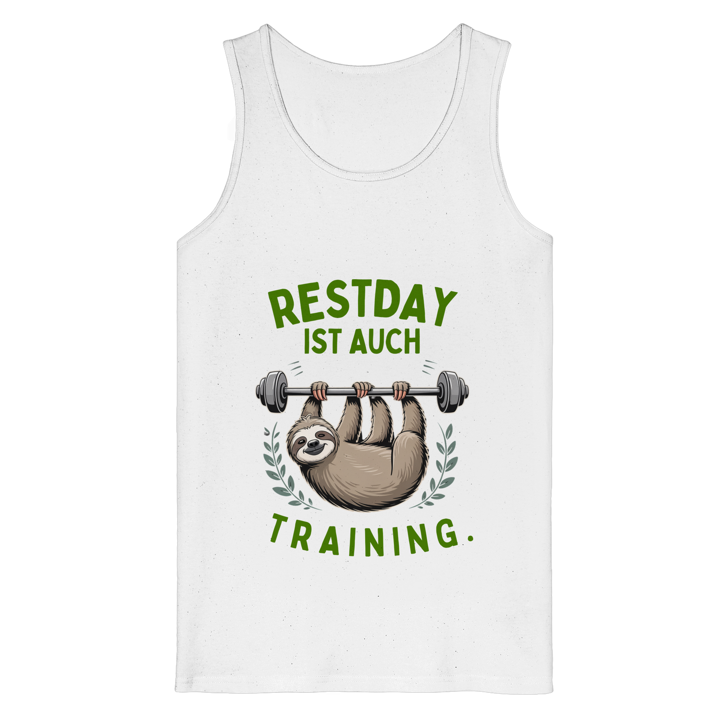 Restday ist auch Training - Organic Tank Top