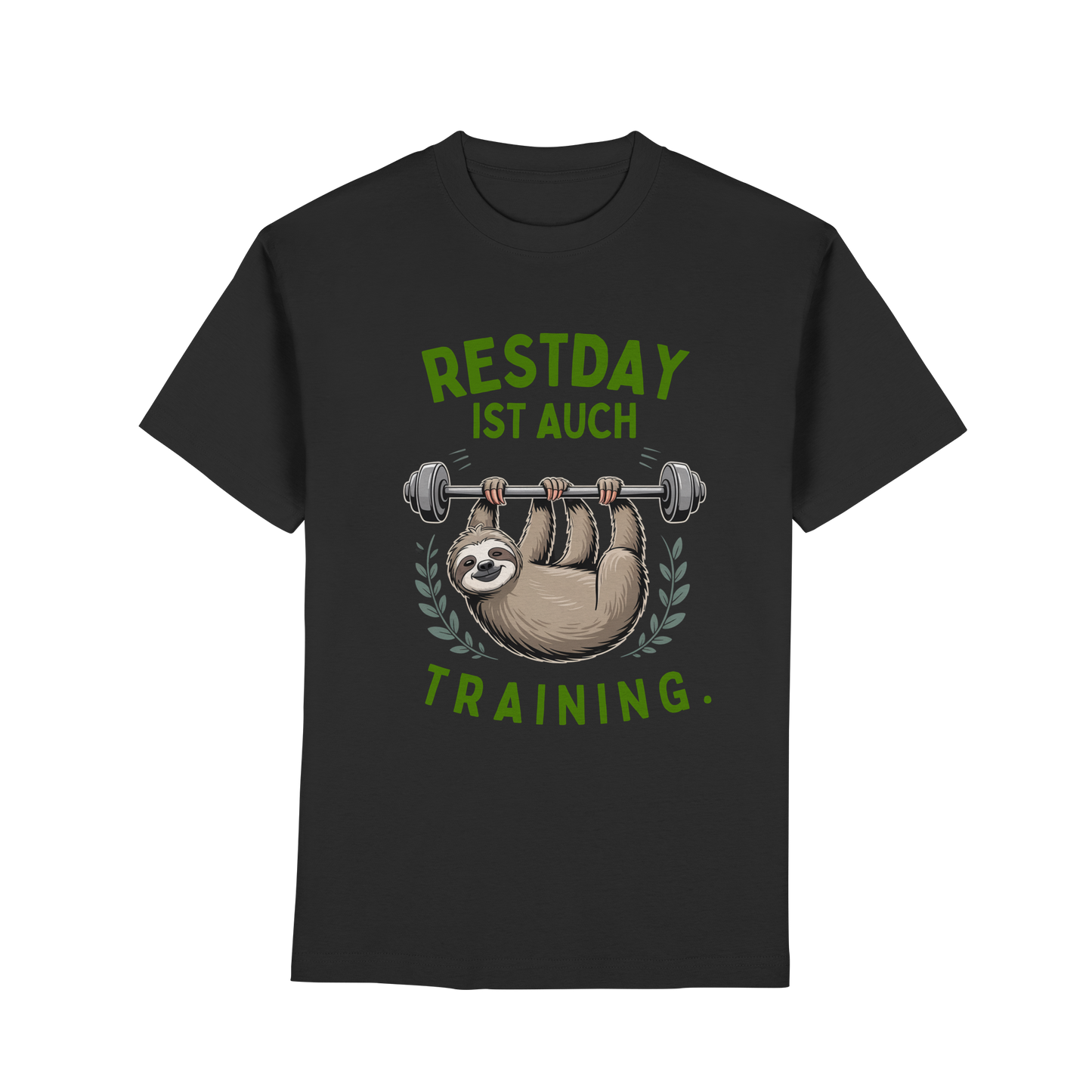 Restday ist auch Training - Premium Classic T-Shirt