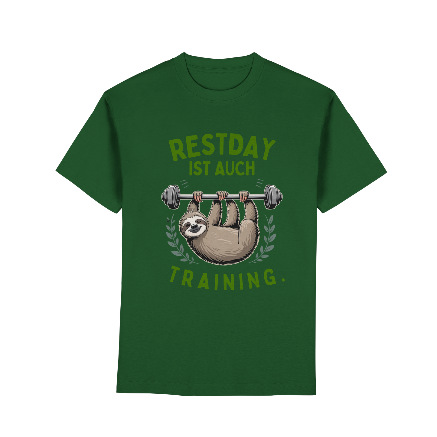 Restday ist auch Training - Premium Classic T-Shirt
