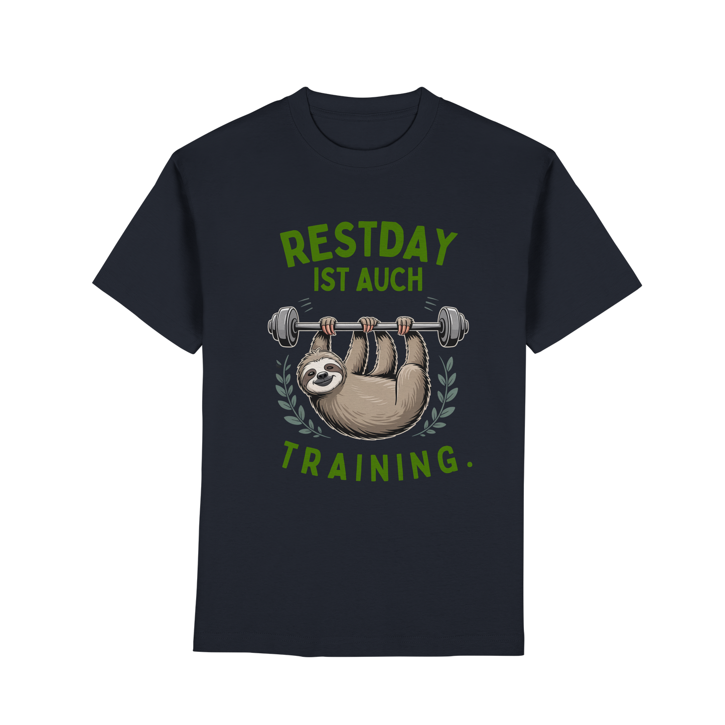 Restday ist auch Training - Premium Classic T-Shirt