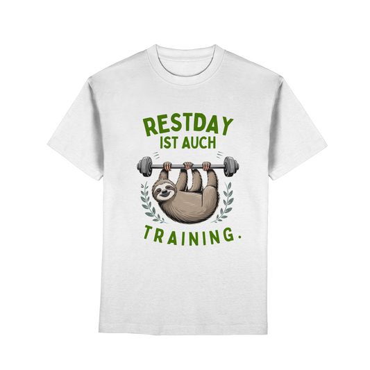 Restday ist auch Training - Premium Classic T-Shirt